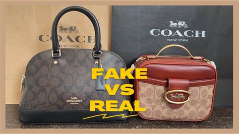 fake vs real coach bag|how to authenticate coach bag.